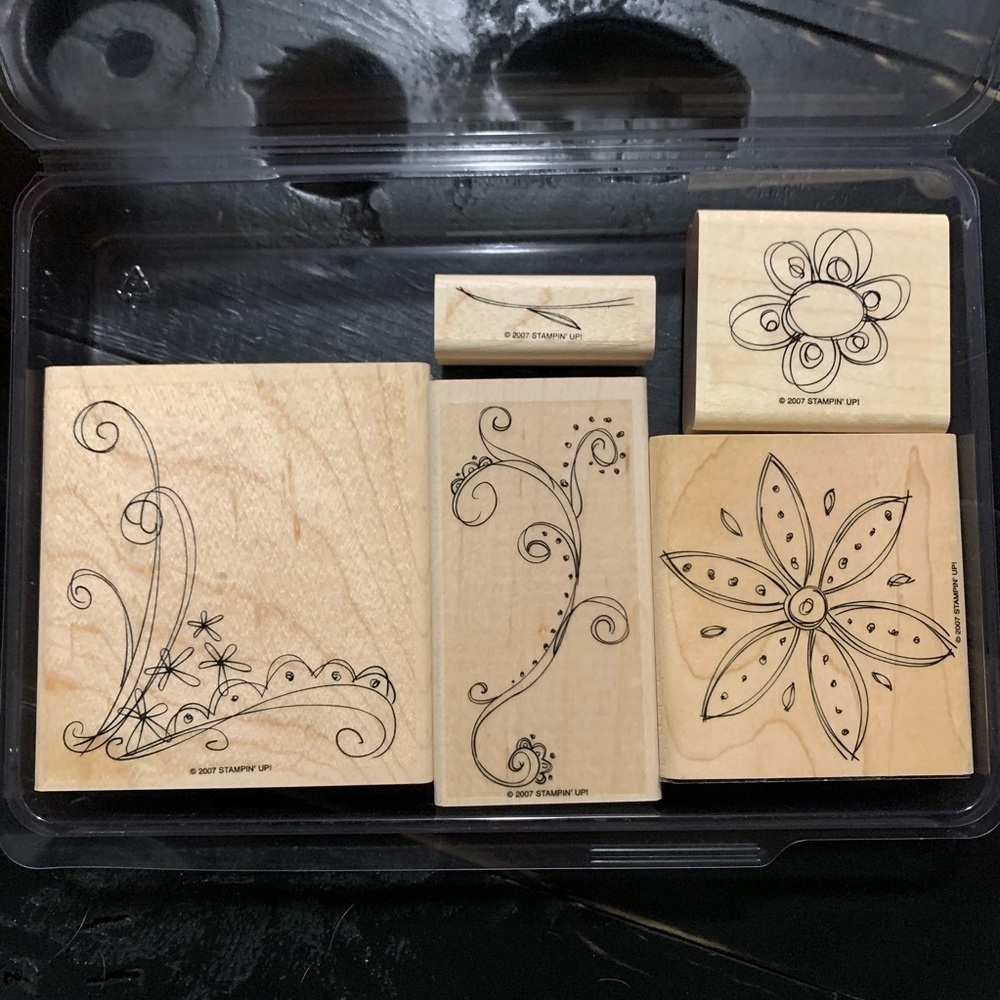 STAMPIN Up! Doodle This - Set of 5 Stamps